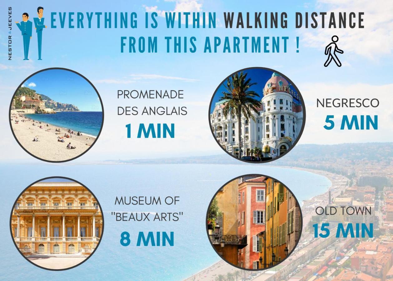 Apartment Nestor&jeeves - Secret Duplex - Very Close Sea - Atypical Nizza